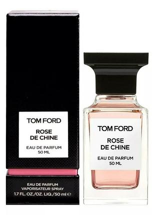 Духи унисекс tom ford rose de chine (том форд роза из китая) парфюмированная вода 50 ml/мл
