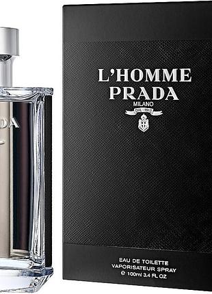 Чоловічі парфуми prada l'homme (прада л хом) туалетна вода 100 ml/мл