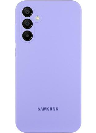 Чехол на samsung galaxy a54 5g сиреневый матовый с защитой камеры для самсунг галакси а54