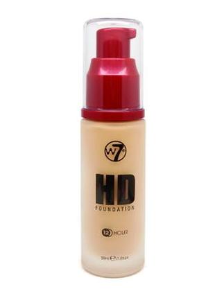 Тональний крем w7 high definition foundation fresh beige