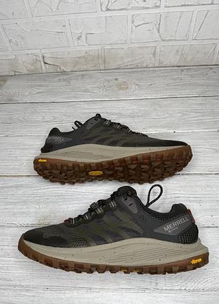 Крутые хаки кроссовки merrell nova 3 gtx gore-tex 5