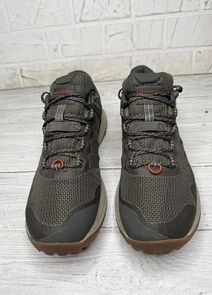 Крутые хаки кроссовки merrell nova 3 gtx gore-tex 3