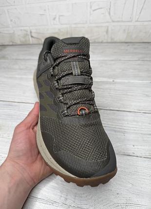 Крутые хаки кроссовки merrell nova 3 gtx gore-tex 2