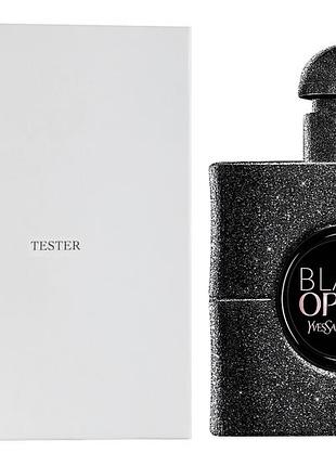 Женские духи yves saint laurent black opium extreme tester (ив сен лоран блэк опиум экстрим) 90 ml/мл тестер