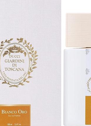 Духи унисекс ducci giardini di toscana bianco oro (дуччи джардини ди тоскана бьянко оро) 100 ml/мл