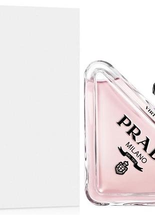 Женские духи prada paradoxe virtual flower tester (прада парадокс виртуальный цветок) 90 ml/мл тестер