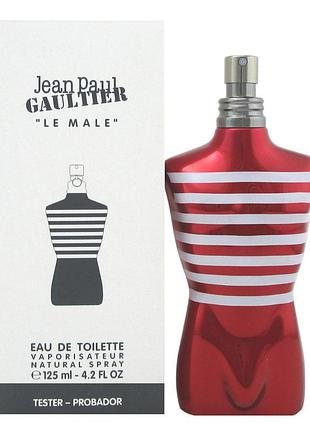Мужские духи jean paul gaultier le male x-mas edition tester (жан поль готье ле мале х-мас) 125 ml/мл тестер