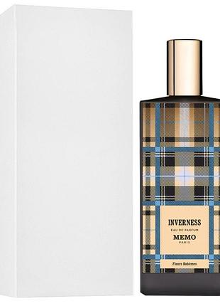 Парфуми унісекс memo inverness fleurs bohemes tester (мемо хоней інвернес) парфумована вода 75 ml/мл тестер