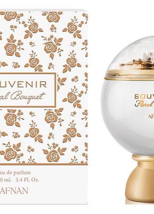 Женские духи afnan perfumes souvenir floral bouquet парфюмированная вода 100 ml/мл