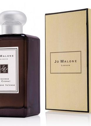 Духи унисекс jo malone incense & cedrat одеколон 100 ml/мл