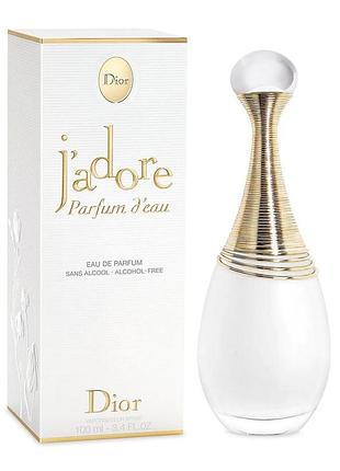 Женские духи christian dior j'adore parfum d'eau (кристиан диор жадор парфюм) 100 ml/мл