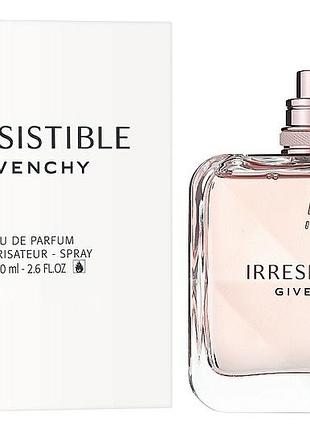 Женские духи givenchy irresistible tester (живанши иррезистбл) парфюмированная вода 80 ml/мл тестер