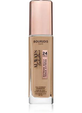 Bourjois тональная основа always fabulous 24h extreme resist spf20 210 - vanille