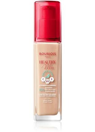 Тональная основа bourjois radiance reveal healthy mix foundation 50.5n light ivory