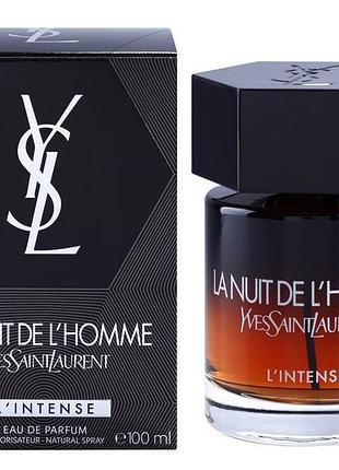 Yves saint laurent la nuit de l`homme l'intense (ив сен лоран ла нуит де л хомме интенс) 100 ml/мл
