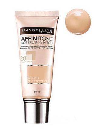 Тональный крем maybelline affinitone 20 golden pink