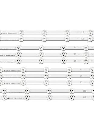 Led підсвітка tv lg 42" v13 drt rev 0.0 1 6916l-1521a, 6916l-1522a 6916l-1509a, 6916l-1510a, 6916l-1511a 10шт.