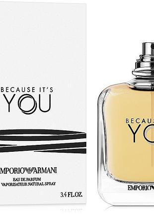 Giorgio armani emporio armani because its you tester (эмпорио армани бикоз итс ю) 100 ml/мл тестер