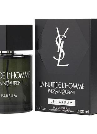 Мужские духи yves saint laurent la nuit de l`homme le parfum (ив сен лоран л хом ле парфюм) 100 ml/мл