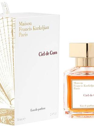 Духи унисекс maison francis kurkdjian ciel de gum (мейсон франсис куркджан сиэль де гам) 70 ml/мл