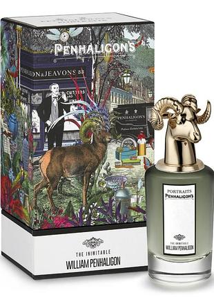 Мужские духи penhaligon`s portraits the inimitable william (пенхалигонс неподражаемый уильям) парфюмированная вода 75 ml/мл