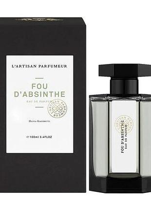 Духи унисекс l`artisan parfumeur fou d absinthe парфюмированная вода 100 ml/мл