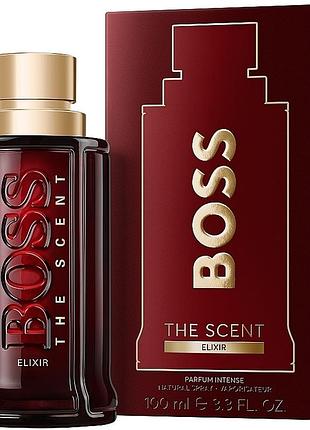 Мужские духи hugo boss boss the scent elixir for him (хуго босс босс зе сент эликсир) парфюм 100 ml/мл