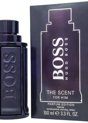 Hugo boss boss the scent parfum edition for him (хуго босс босс зе сент парфюм эдишн) парфюм 100 ml/мл