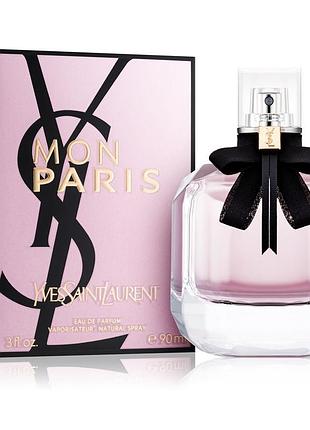 Жіночі парфуми yves saint laurent mon paris eau de parfum (ів сен лоран мон париж) парфумована вода 90 ml/мл