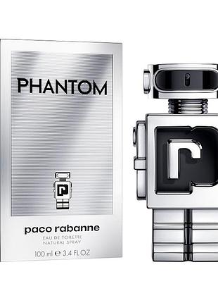 Мужские духи paco rabanne phantom (пако рабан фантом) туалетная вода 100 ml/мл