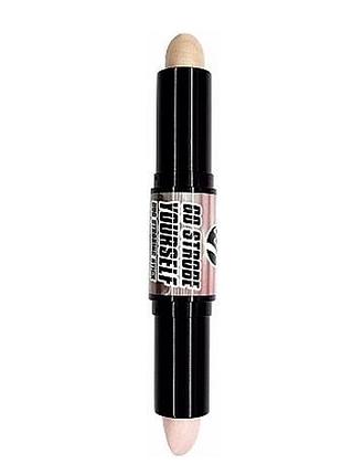 Хайлайтер-стик w7 go strobe yourself duo strobing stick pearly pink cream