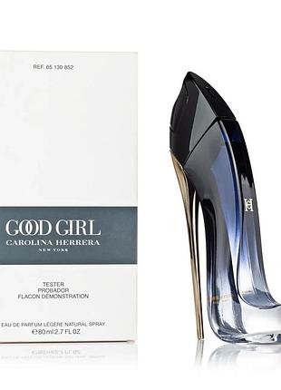 Жіночі парфуми carolina herrera good girl legere tester (кароліна еррера гуд герл легере) парфумована вода 80 ml/мл тестер