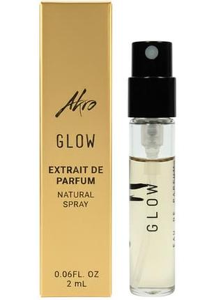 Духи унисекс akro glow extrait de parfum духи 2 ml/мл