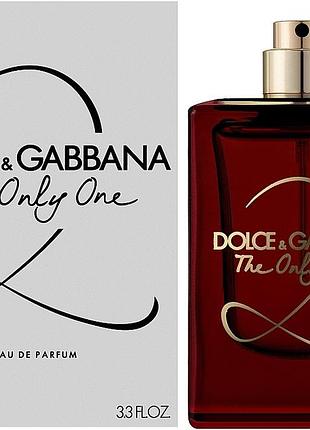 Женские духи dolce & gabbana the only one 2 tester (дольче габбана зе онли ван 2) 100 ml/мл тестер