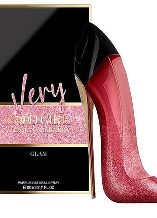 Женские духи carolina herrera very good girl glam (каролина эррера вери гуд герл глам) 80 ml/мл
