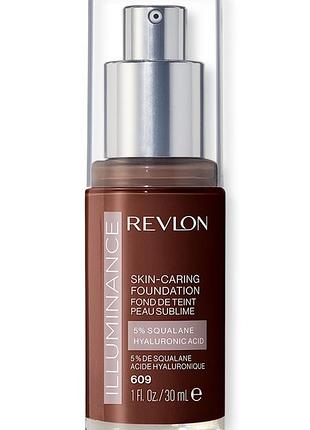 Тональная основа revlon illuminance skin-caring foundation 609 sienna