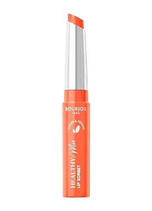 Бальзам для губ bourjois healthy mix lip sorbet 03 coral'n'cream