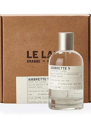 Духи унисекс le labo ambrette 9 (ле лабо амбретте 9) парфюмированная вода 50 ml/мл