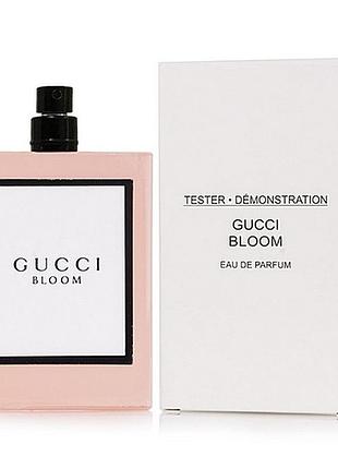 Женские духи gucci bloom tester (гуччи блум) парфюмированная вода 100 ml/мл тестер