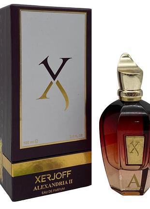 Духи унисекс xerjoff alexandria ii (ксерджофф александрия 2) парфюмированная вода 100 ml/мл