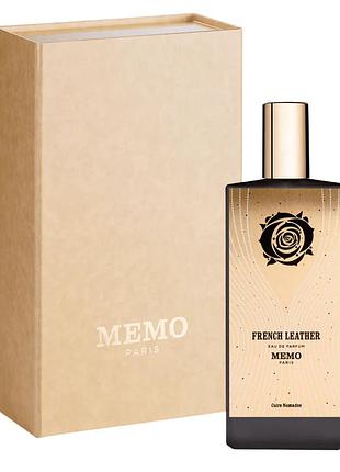 Духи унисекс memo french leather escales extraordinaires (мемо френч лезер) 75 ml/мл