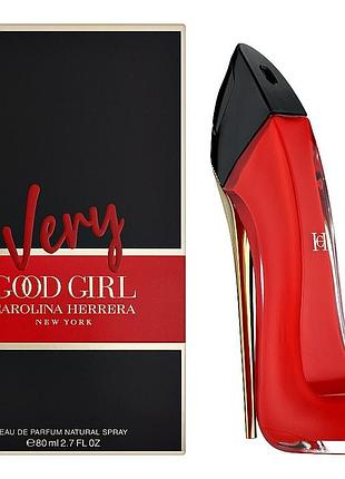 Женские духи carolina herrera very good girl (каролина эррера вери гуд герл) парфюмированная вода 80 ml/мл