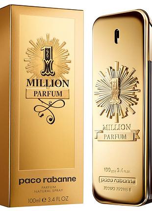 Мужские духи paco rabanne 1 million parfum (пако рабан 1 миллион парфюм) 100 ml/мл