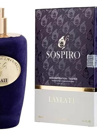 Духи унисекс sospiro perfumes laylati tester (соспиро парфюмс лайлати) парфюмированная вода 100 ml/мл тестер