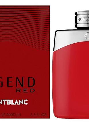 Мужские духи montblanc legend red (монт бланк легенд ред) парфюмированная вода 100 ml/мл