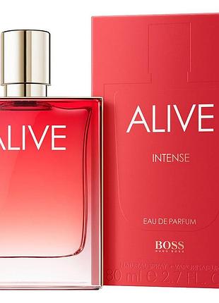Жіночі парфуми hugo boss boss alive intense (хуго босс елайв інтенс) парфумована вода 80 ml/мл