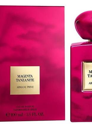 Парфуми унісекс giorgio armani prive magenta tanzanite (джорджіо армані прайв магента танзаніт) парфумована вода 100 ml/мл