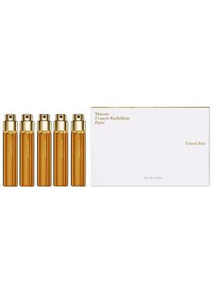 Подарочный набор maison francis kurkdjian grand soir (мейсон франсис куркджан гранд суар) 5 x 11 ml/мл