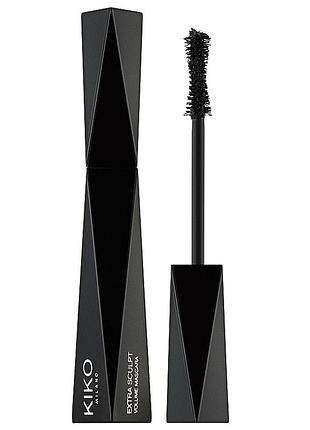Туш для вій kiko milano kiko milano extra sculpt volume mascara black
