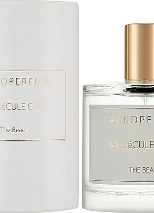Парфуми унісекс zarkoperfume molecule c-19 the beach (заркопарфюм молекула c-19) парфумована вода 100 ml/мл